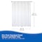 Kenney Mfg Heavyweight PEVA Shower Curtain Liner, White KN61450 - alternate 3